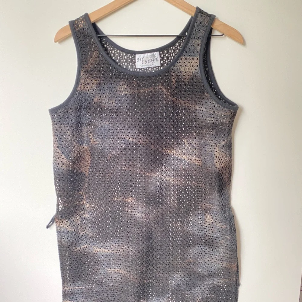 21st Escape Crochet‎ swim cover-up, Size S